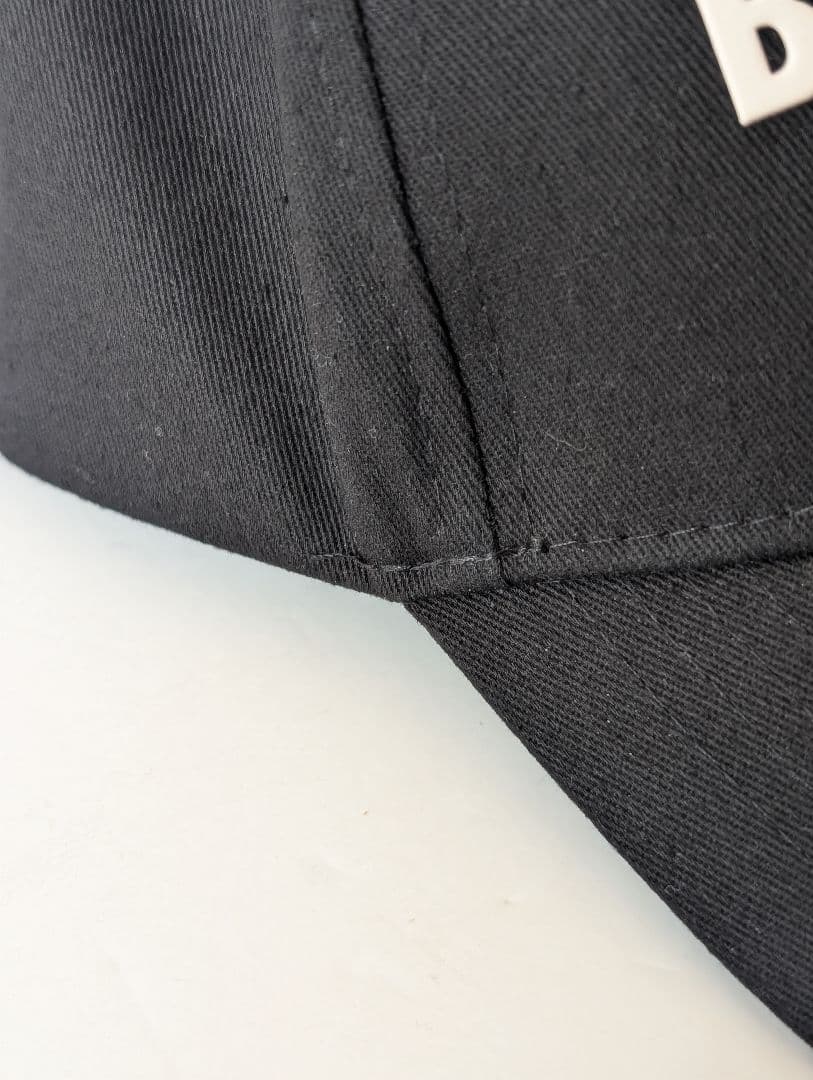【定価6.5万】BALENCIAGA バレンシアガ ロゴ キャップ ブラック 黒