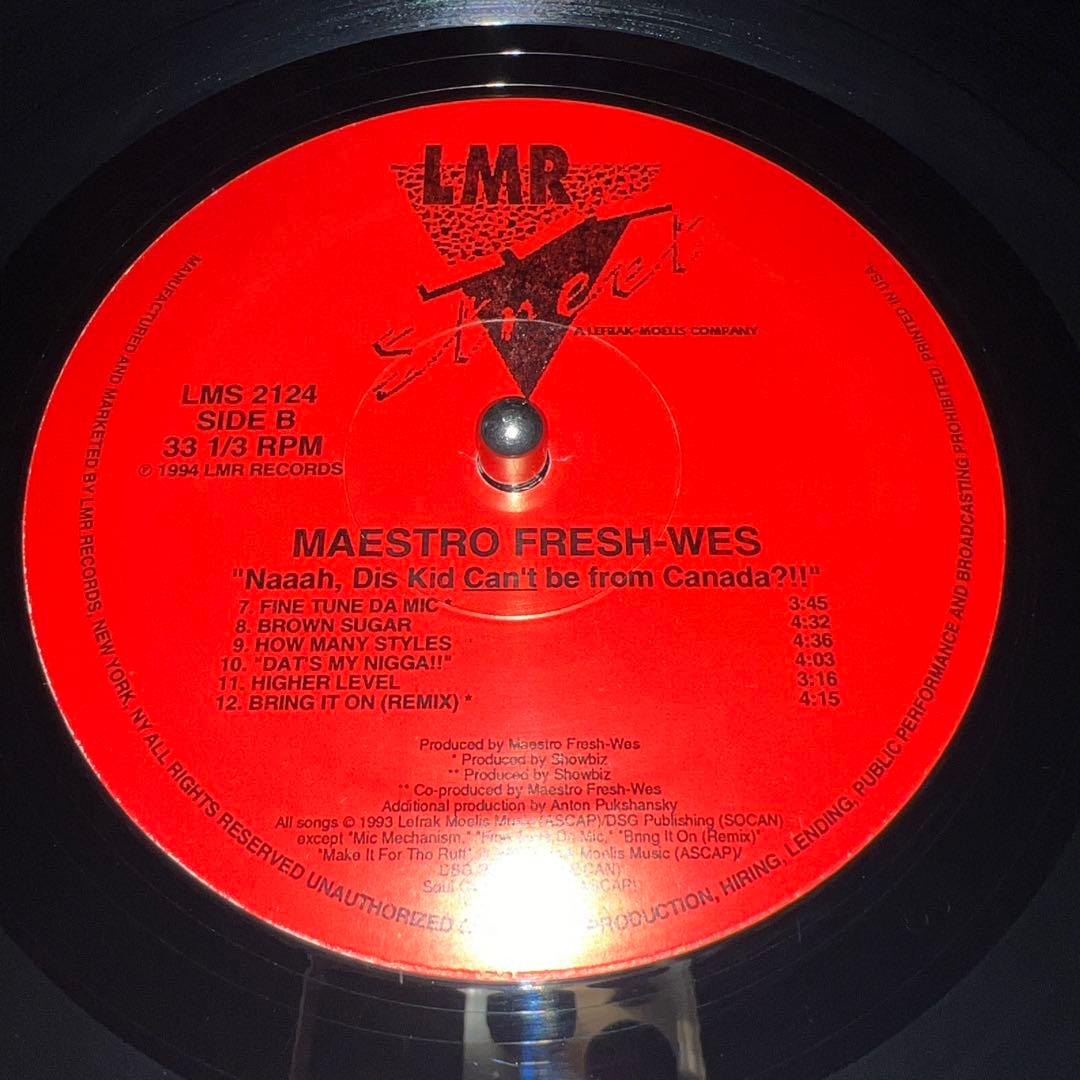 洋楽 Maestro Fresh-Wes Naaah Dis Kid US org