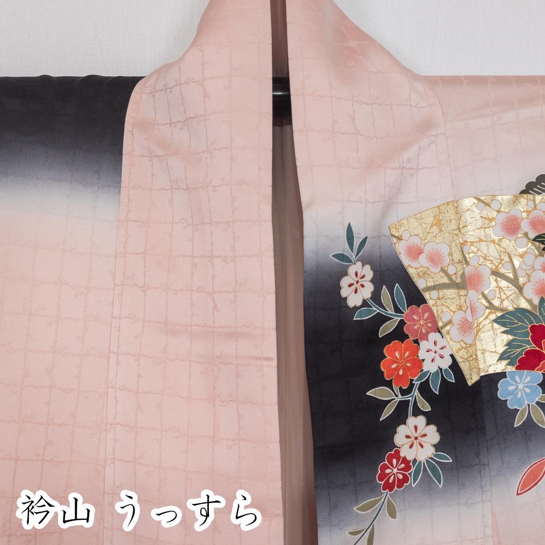 sarasa R7SK1330 振袖+帯 2点セット 花 華やか 六通柄