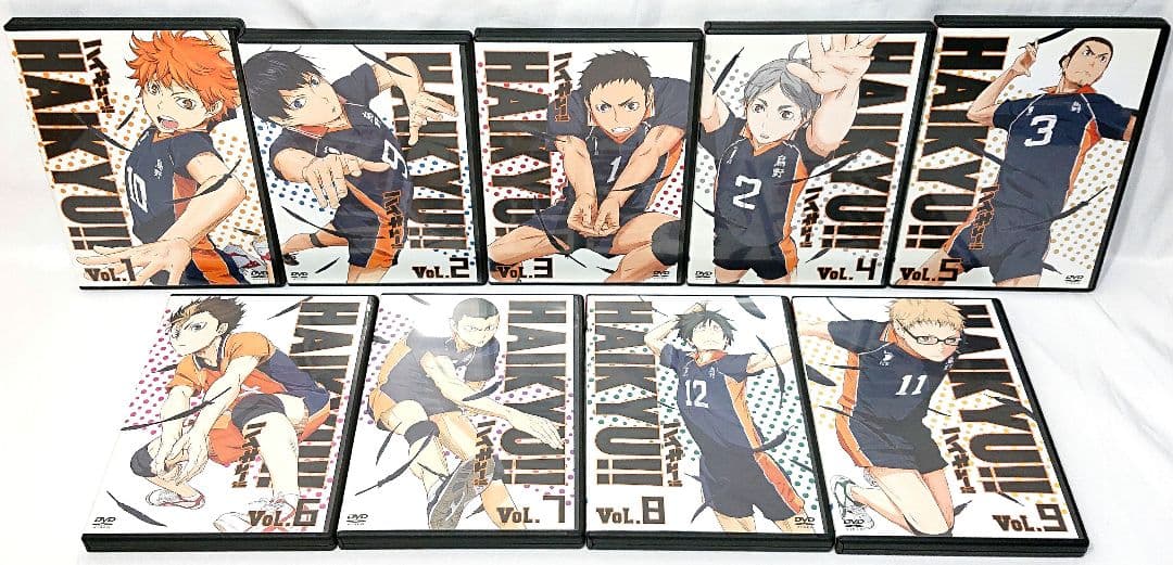 ハイキュー !!【1期】DVD 全9巻セット