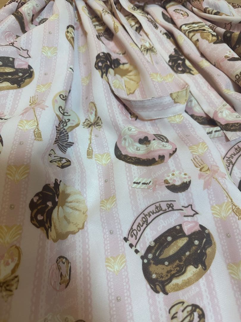S*_様 angelic pretty ドーナツ ジャンパースカート ピンク