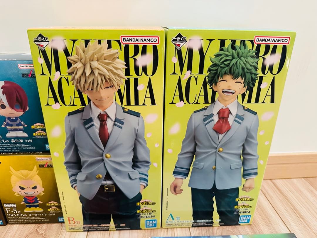 ヒロアカ　1番くじ　A賞+B賞、下位賞セット