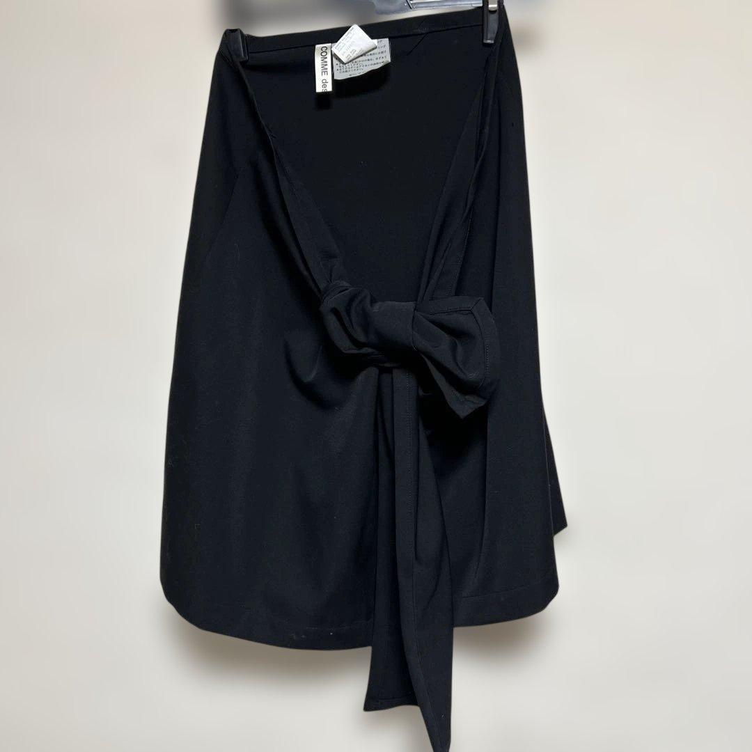 美品☆COMME des GARÇONS 黒 オーバースカート最終