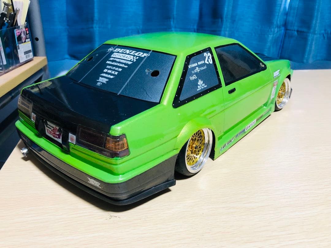 AE86 ラジコンボディ　ドリラジ