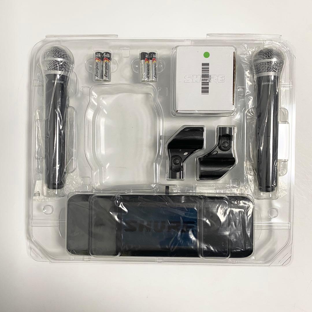 SHURE シュア BLX288/PG58-JBワイヤレスシステム
