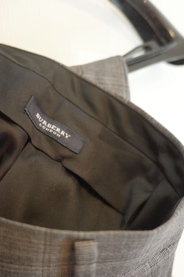 BURBERRY☆紺ブレザー☆チェックセットアップ