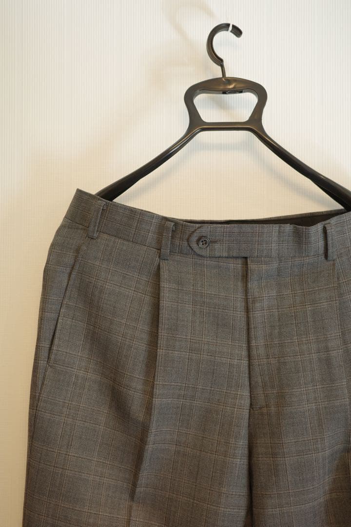 BURBERRY☆紺ブレザー☆チェックセットアップ
