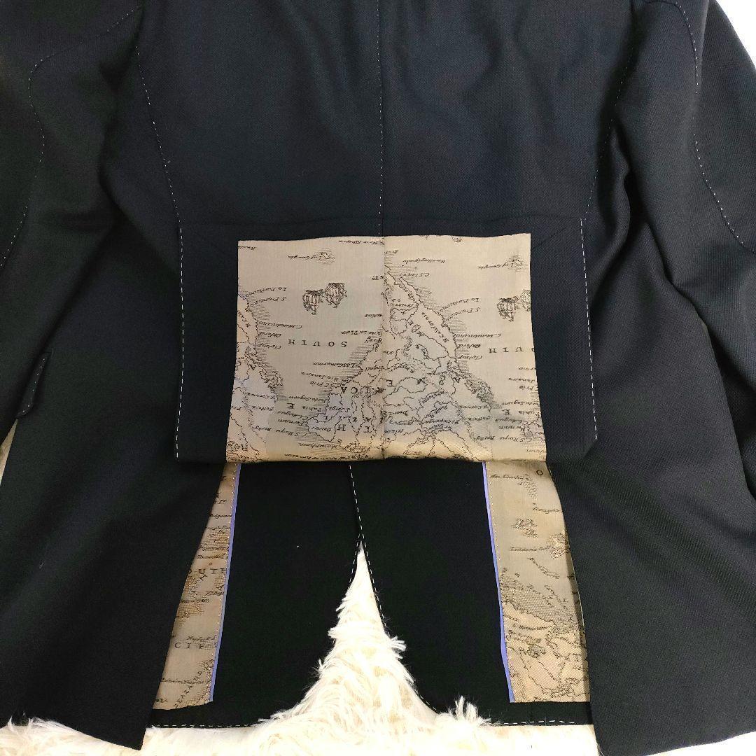 ウール100％Paul Smith ポールスミス 総柄 テーラードジャケット