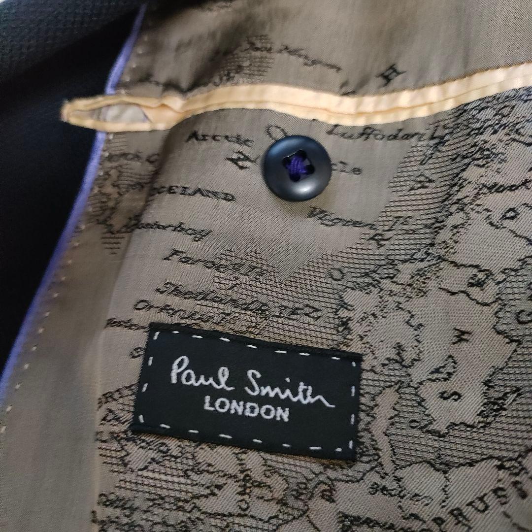 ウール100％Paul Smith ポールスミス 総柄 テーラードジャケット