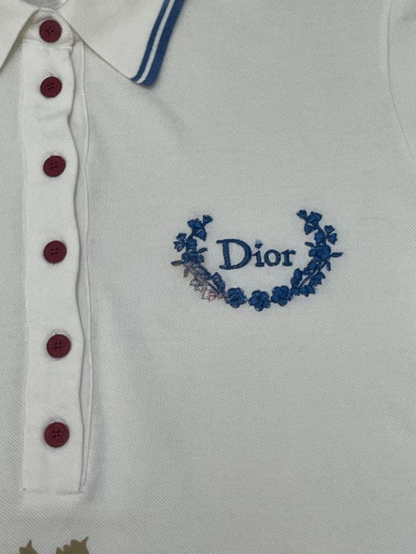 Dior 花柄ポロシャツ 半袖