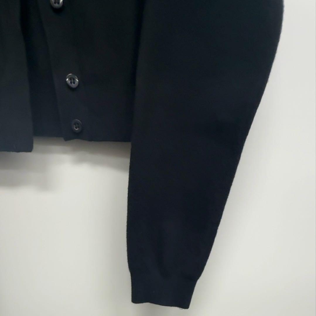 CABaN コットンカシミヤ　クルーネックカーディガン
