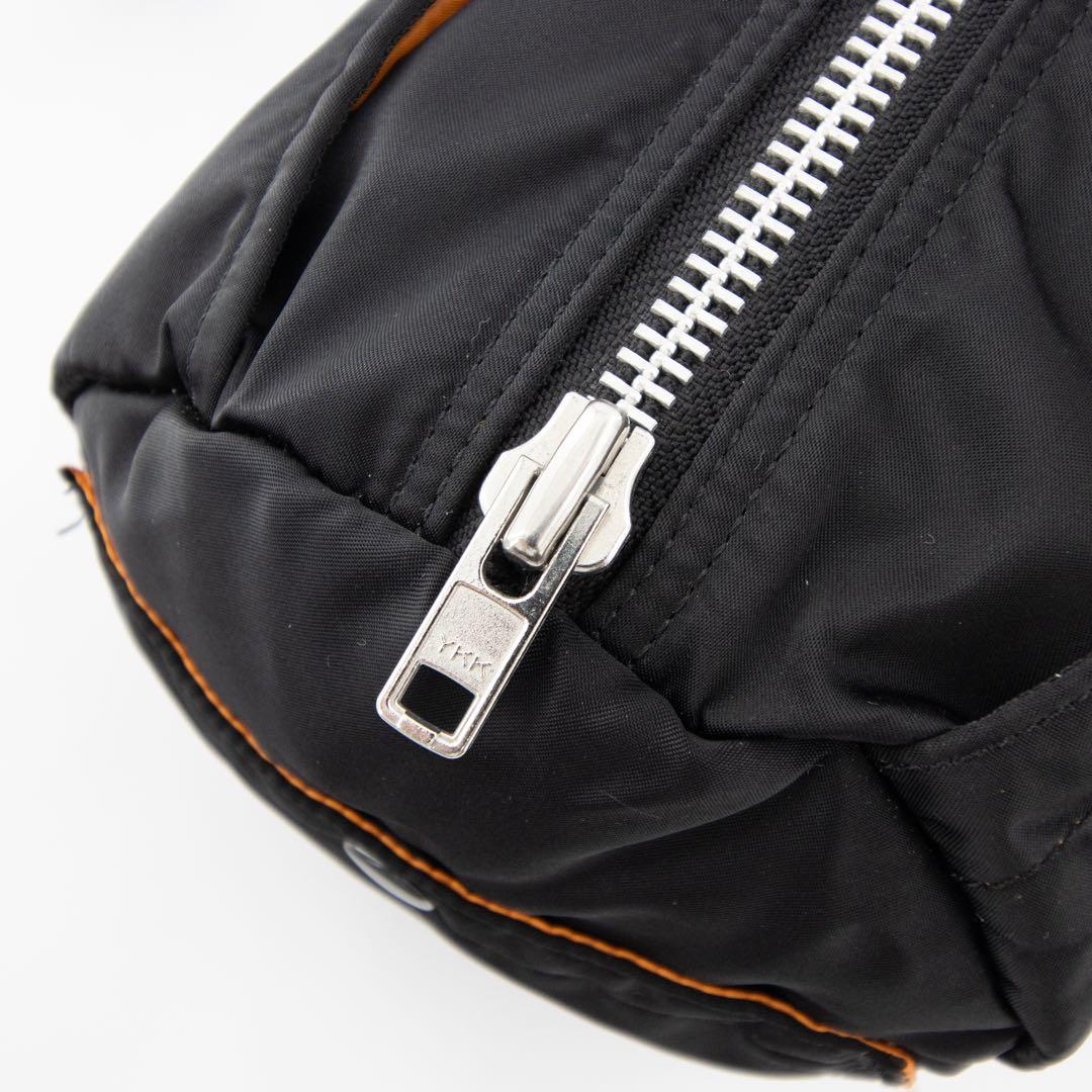 A248【美品】ポーター／タンカー　ミニボストンバッグ　ダッフル　ナイロン　黒