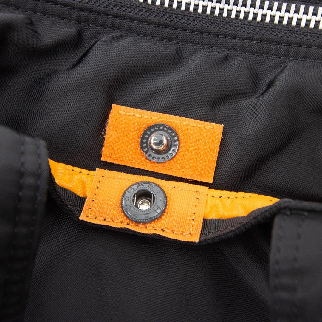A248【美品】ポーター／タンカー　ミニボストンバッグ　ダッフル　ナイロン　黒