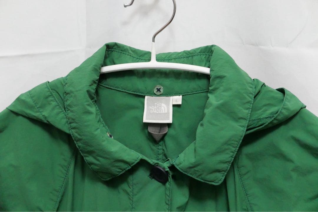 The North Face グリーンジャケット　レディース　Lサイズ