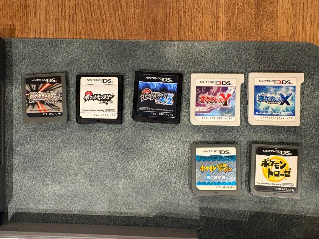 【中古まとめ売】ポケモン ブラック2、ホワイト、プラチナ、X、Y、トローゼ 他