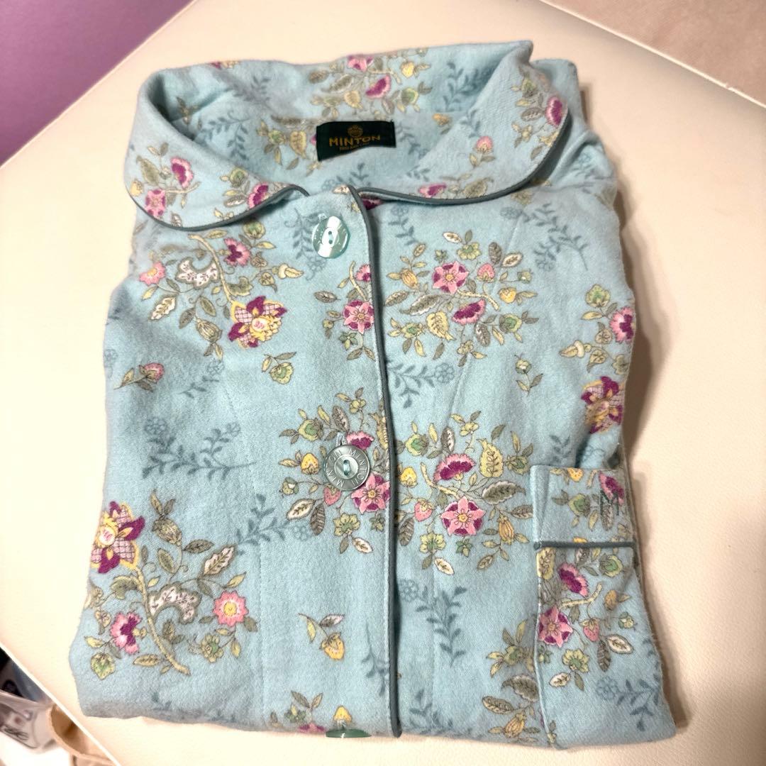 ミントン パジャマ　Mサイズ　ミントグリーン