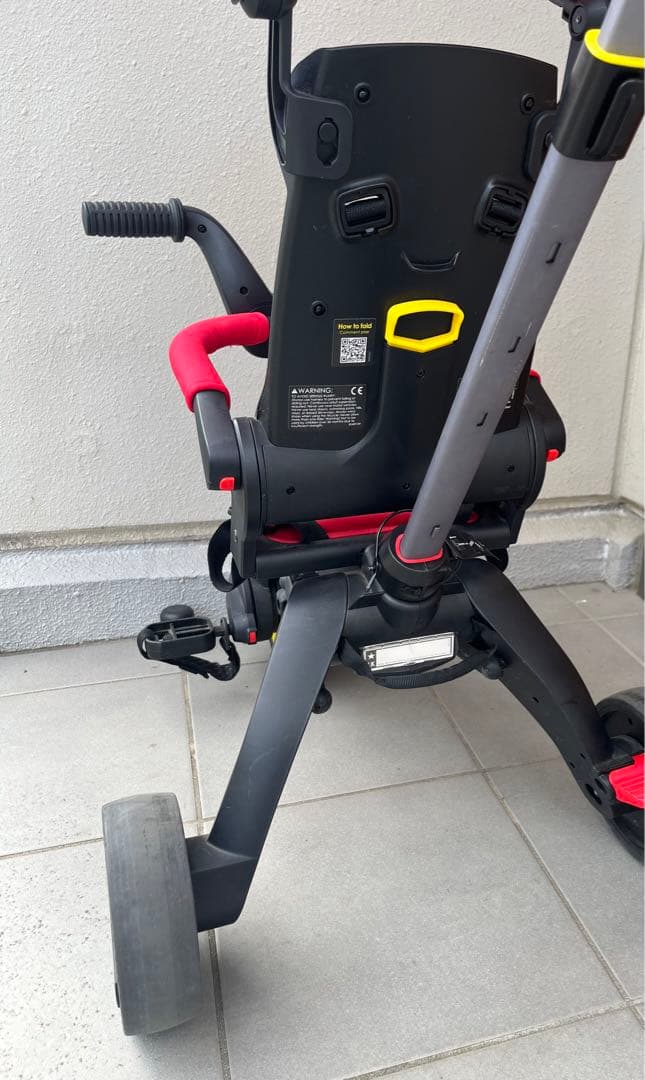 doona 折り畳み三輪車 LIKI trikeリキトライク　レインカバー付き