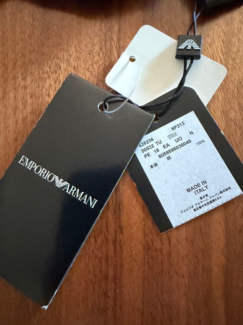 ENPORIO ARMANI☆新品未使用　ストール　マフラー　メンズ