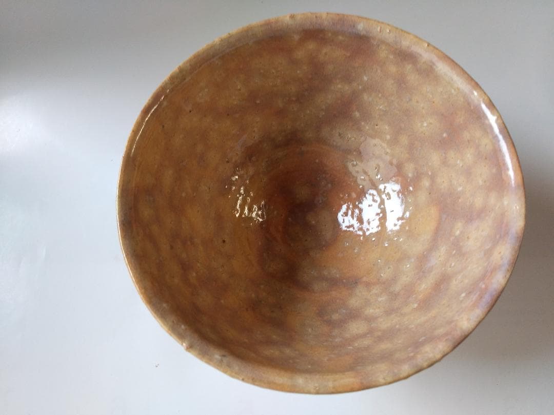 萩焼 東光山松緑窯 大和松緑 作 抹茶碗 茶道具 茶碗 共箱 共布 栞 新品