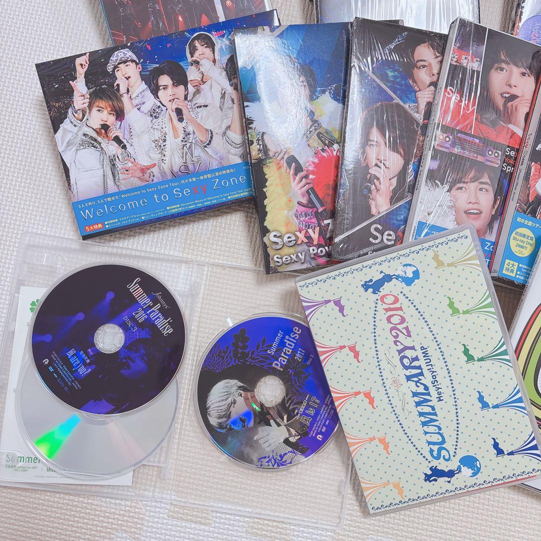 SexyZone Hey!Say!JUMP ライブDVD