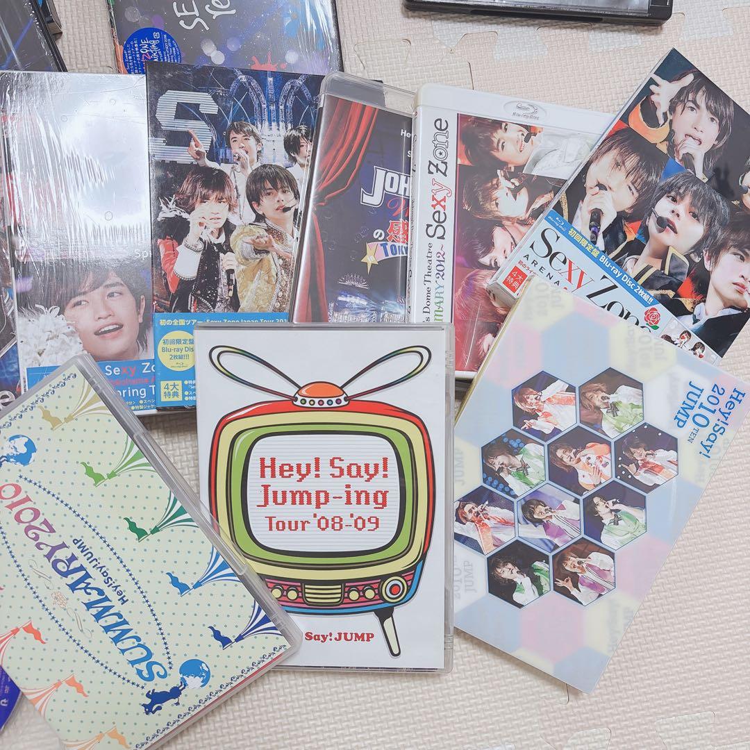 SexyZone Hey!Say!JUMP ライブDVD