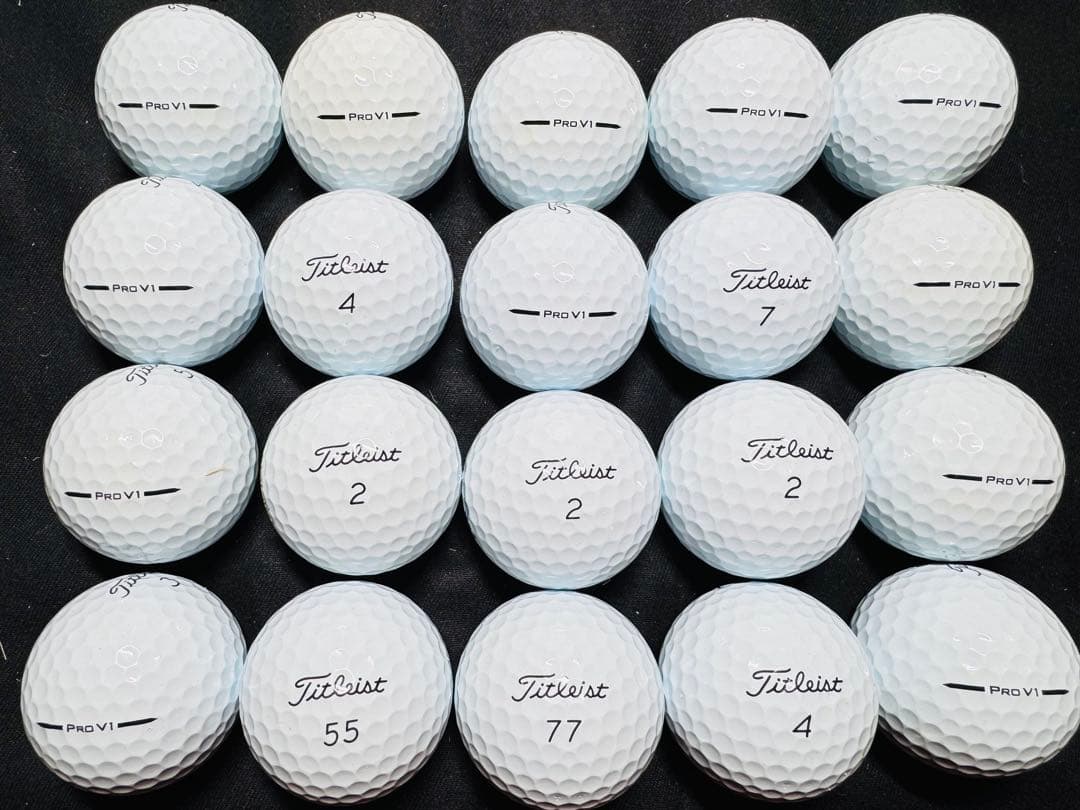 最新 タイトリスト PRO V1 2025年モデル 20個