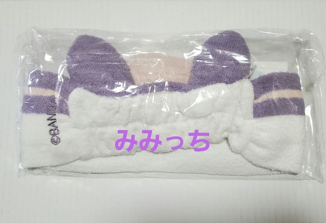 SNIDEL たまごっち　ニットターバン&ニットソックス　みみっち