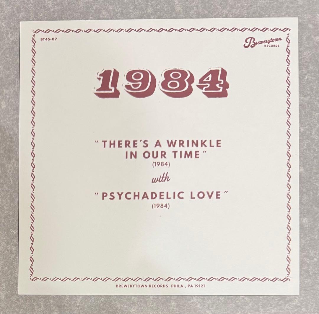 1984 There's a Wrinkle in Our Time 激レア再発