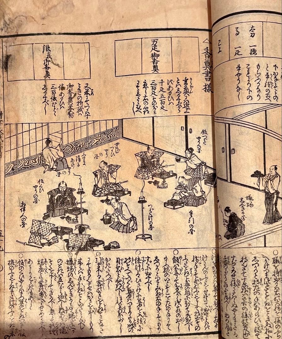 「実用事典」全版彫刀 天保二年