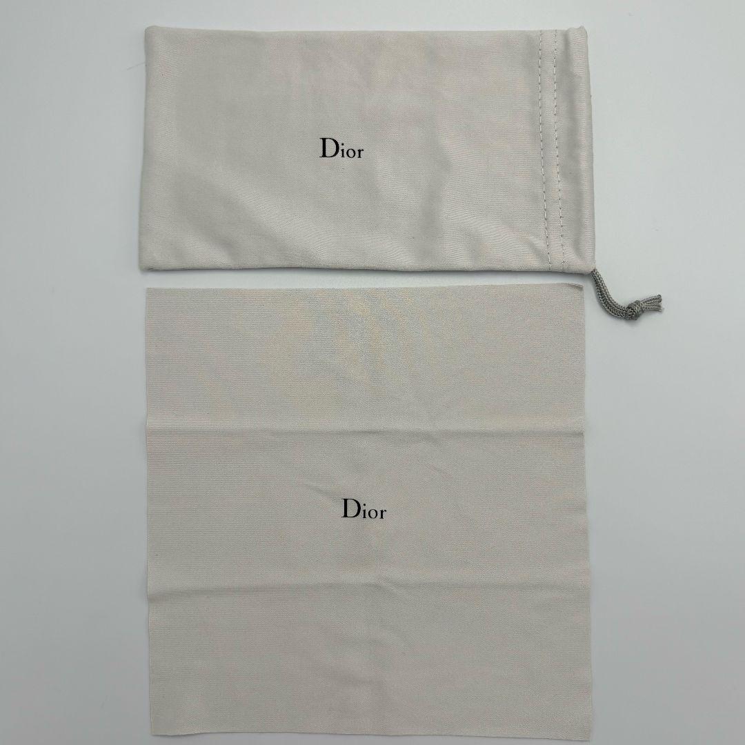 付属品完備✨ 美品 Dior ブラック ゴールド フレーム サングラス ロゴ
