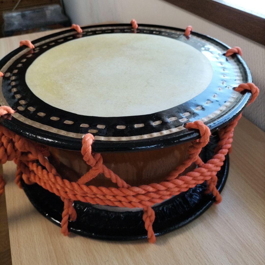 締太鼓　くり抜き胴　和太鼓　中古良品