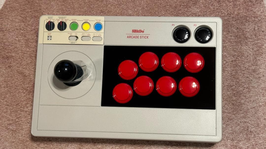 8BitDo アケコン Switch対応 ほぼ未使用 動作確認済み 元箱あり