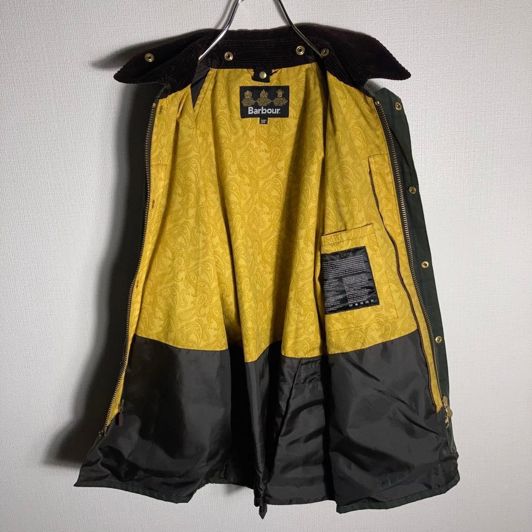 【美品】Barbour Bedale SL JACKET ペイズリー M.