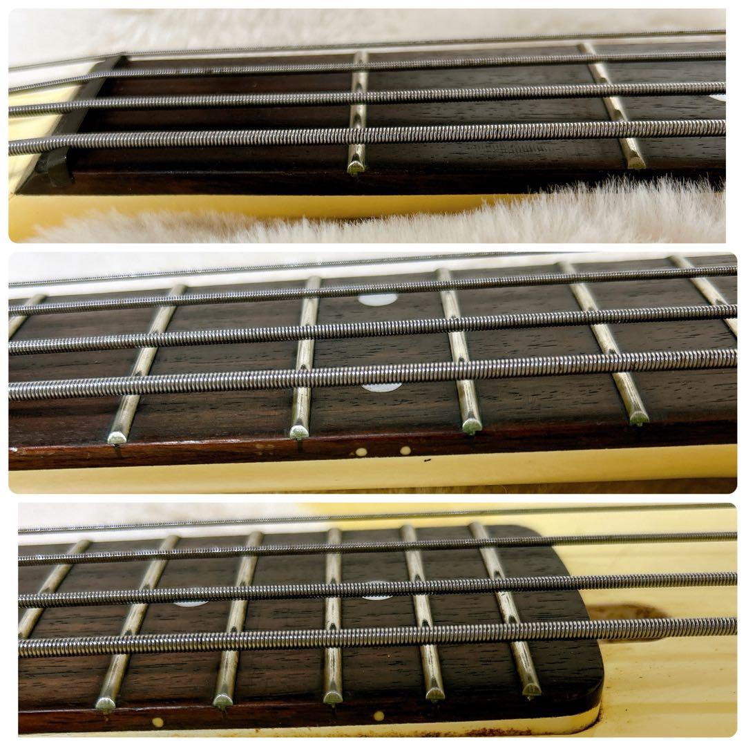 Aria pro II RSB series エレキベース クリームイエロー