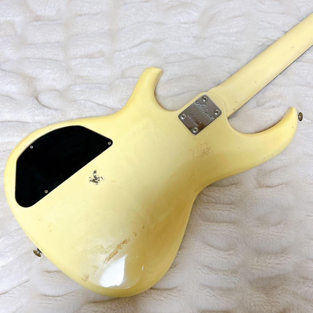 Aria pro II RSB series エレキベース クリームイエロー
