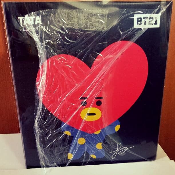 BT21公式TATA PLUSH DOOLミディアム防弾少年団