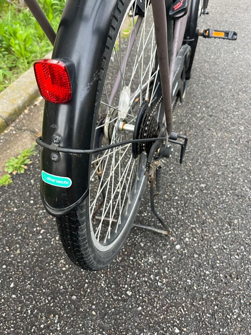 【うっちい 】26インチ　外装6段シティサイクル　丸石　兵庫県西宮市引取り