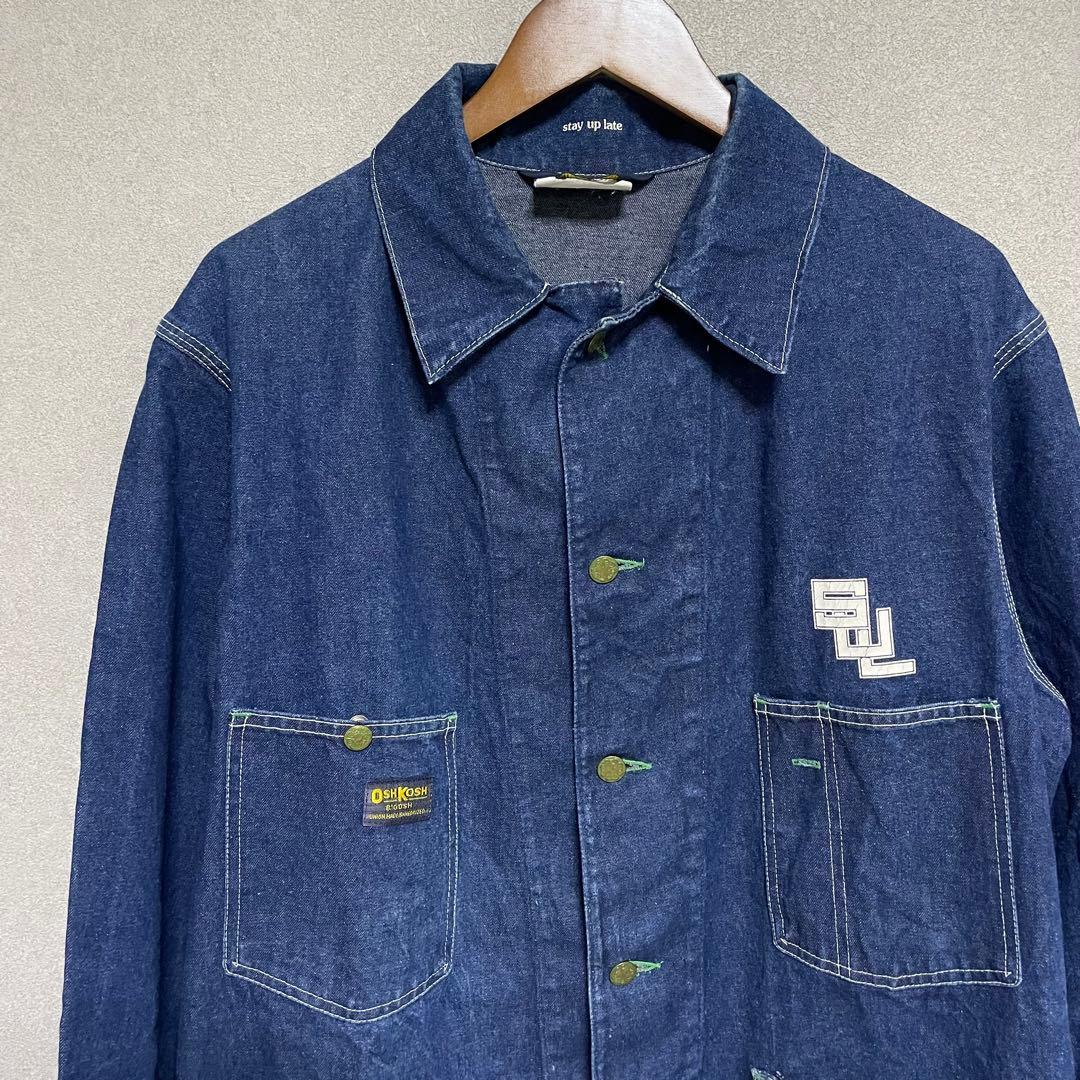 OshKosh B'GOSH 42R デニム カバーオール 美品　希少　70s