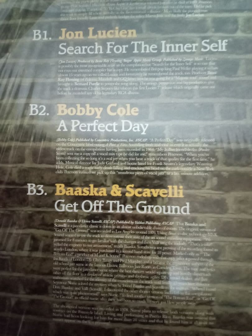 Gilles Peterson Digs ～1　レアグルーヴ　JAZZ FUNK