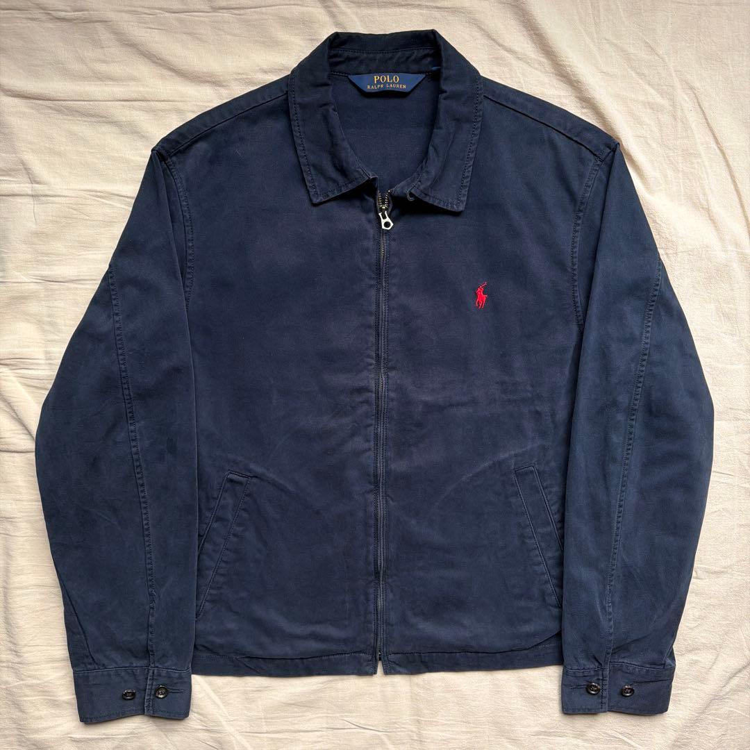 【現行】Ralph Lauren スウィングトップ フェード ネイビー