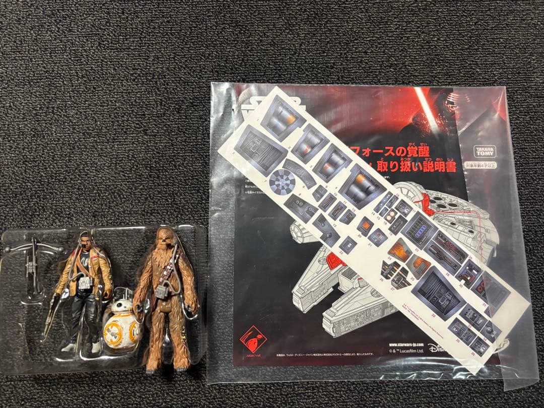 【即日発送】スター・ウォーズ フォースの覚醒 ミレニアム・ファルコン　フィギュア