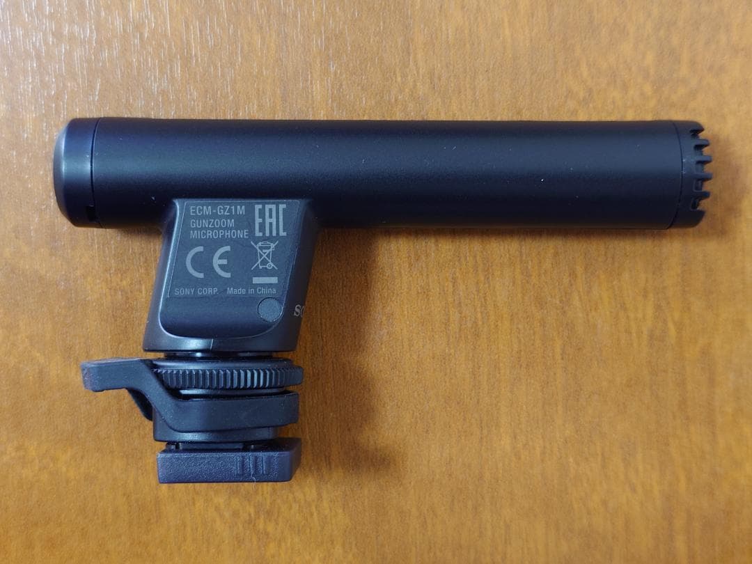 SONY ガンズームマイクロホン ECM-GZ1M