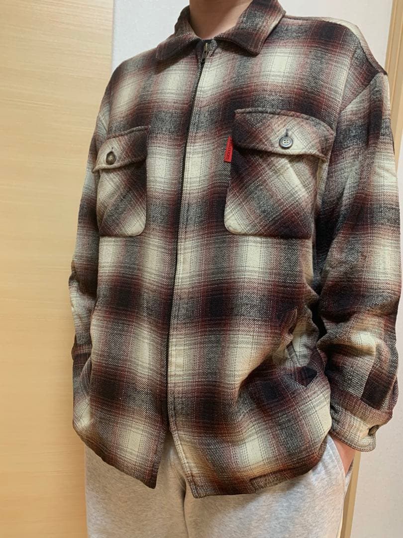 め*ね様 【90s】LuckyStrike ombre check flanne