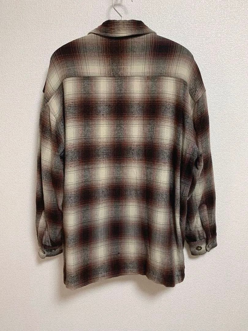 め*ね様 【90s】LuckyStrike ombre check flanne