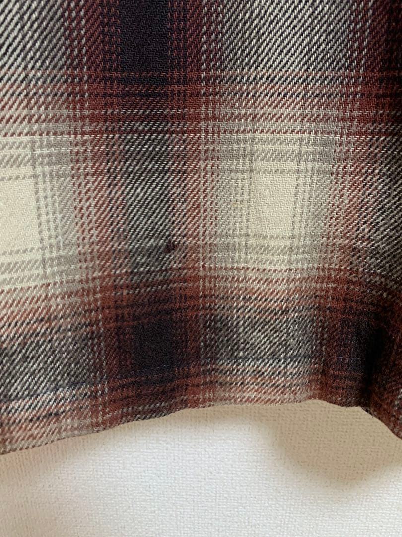 め*ね様 【90s】LuckyStrike ombre check flanne