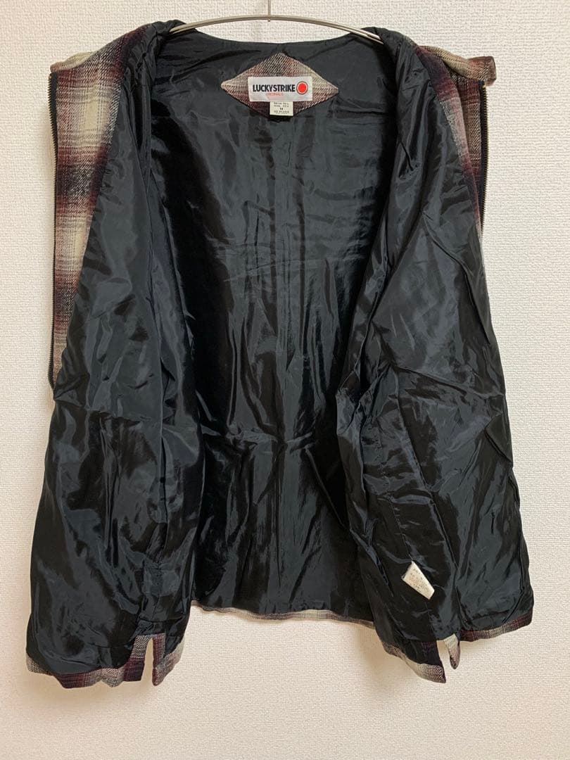 め*ね様 【90s】LuckyStrike ombre check flanne