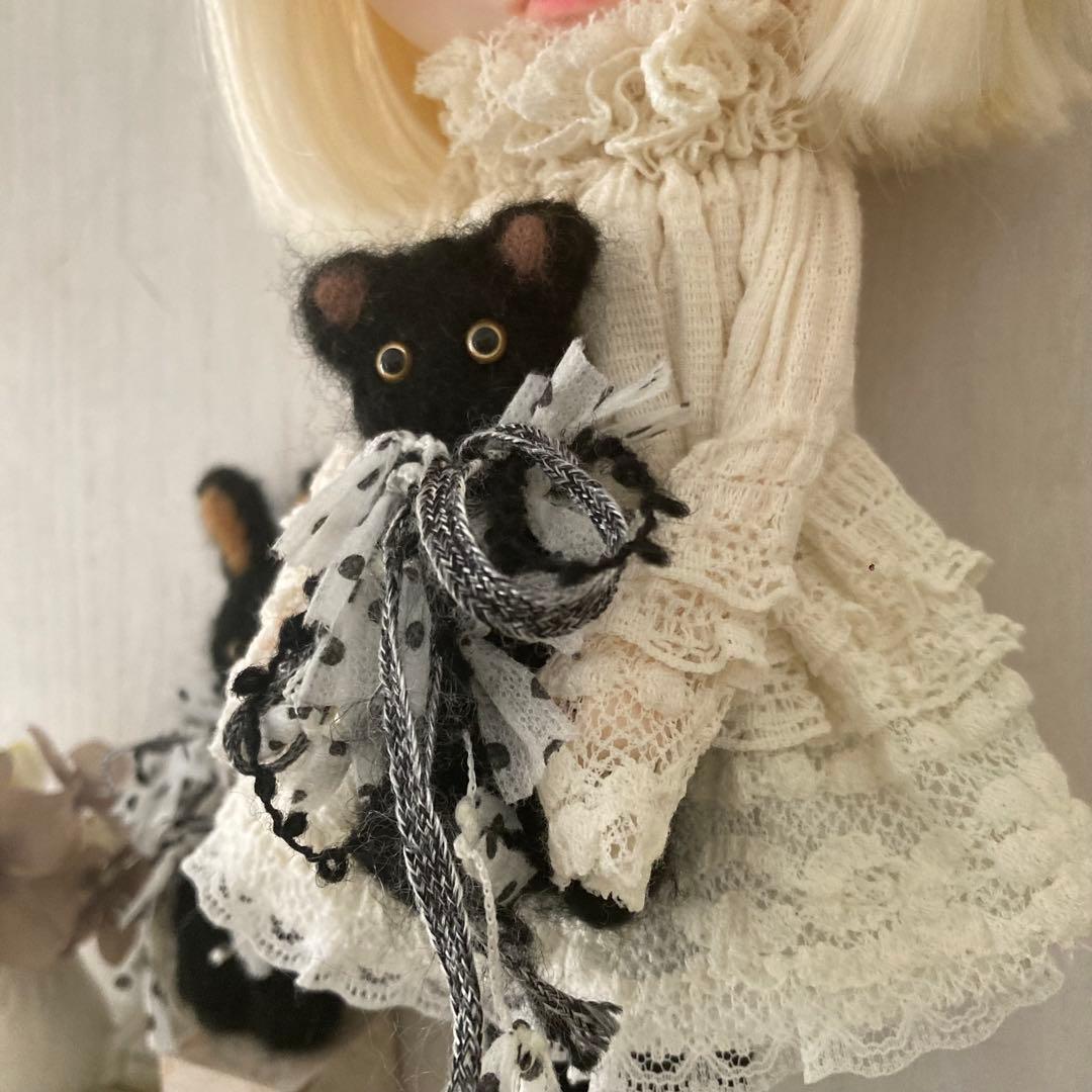 ブライス＊ぬいぐるみ　うさぎ　人形　ドールハウス ミニチュア　猫