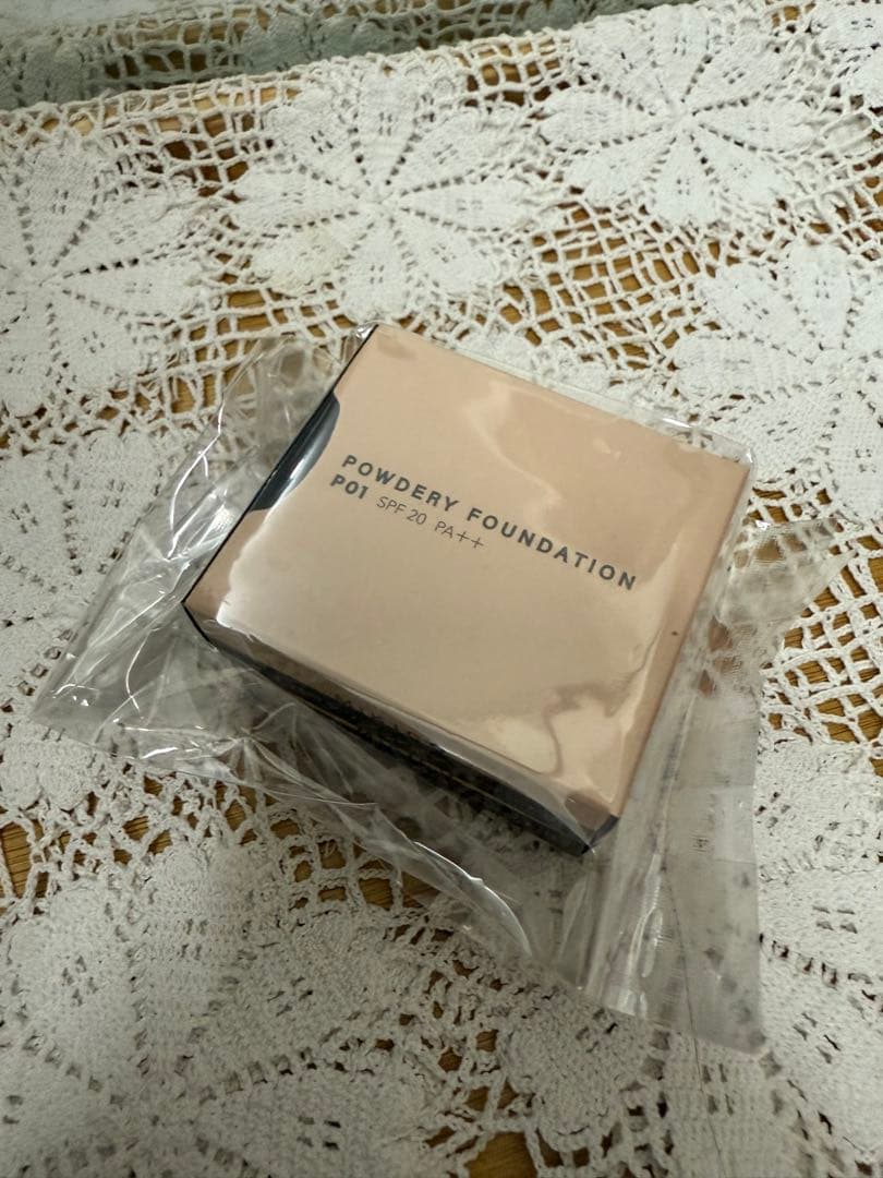 不用品　ミキコ パウダリーファンデーション P01 2個セット　ミキプルーン