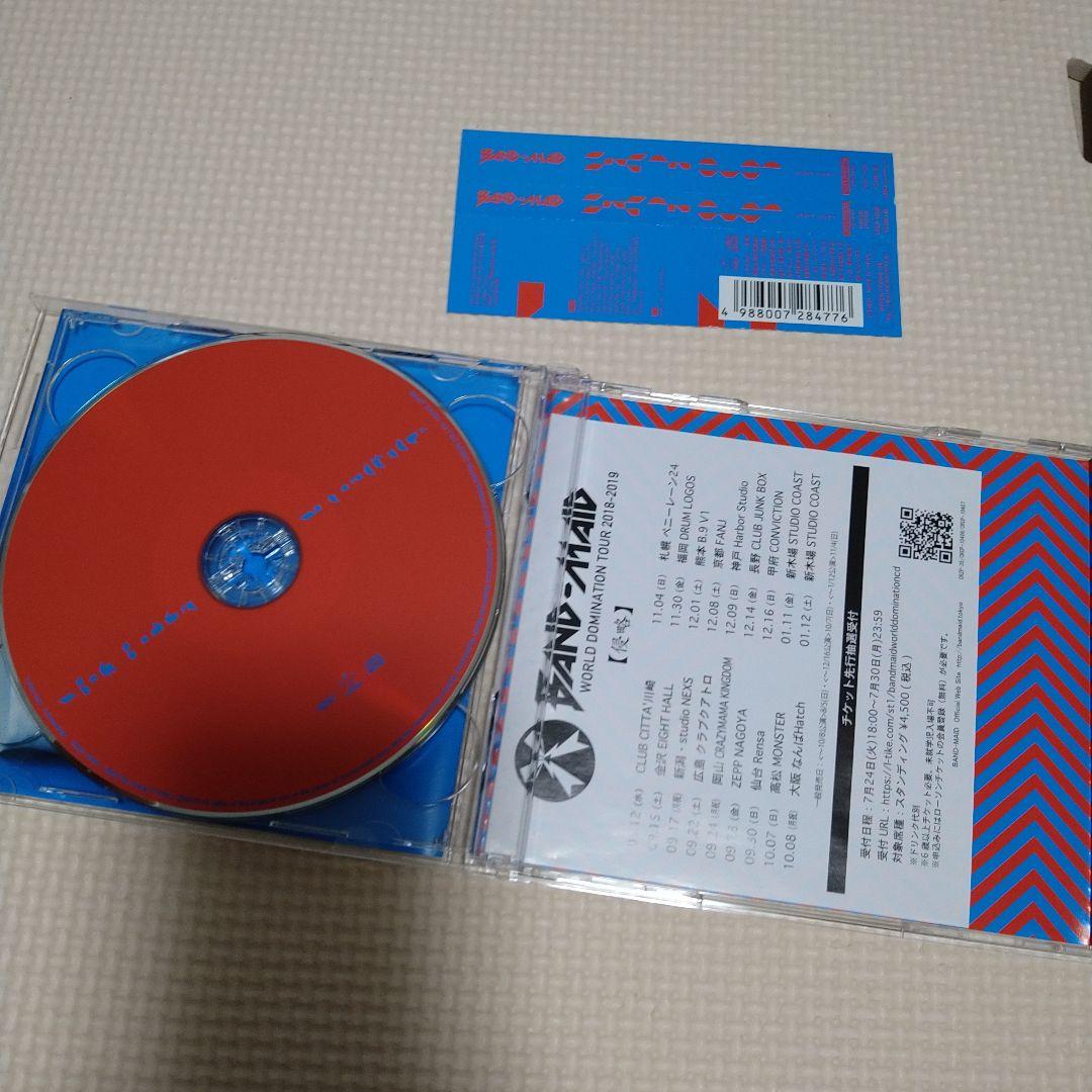 限定盤 band maid START OVER ライブDVD付