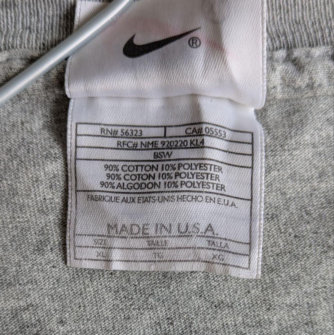 usa製　made in usa　90s　ナイキ　nike　tシャツ